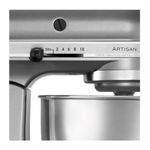 Batidora Artisan KitchenAid Contour Silver  detalles del gancho