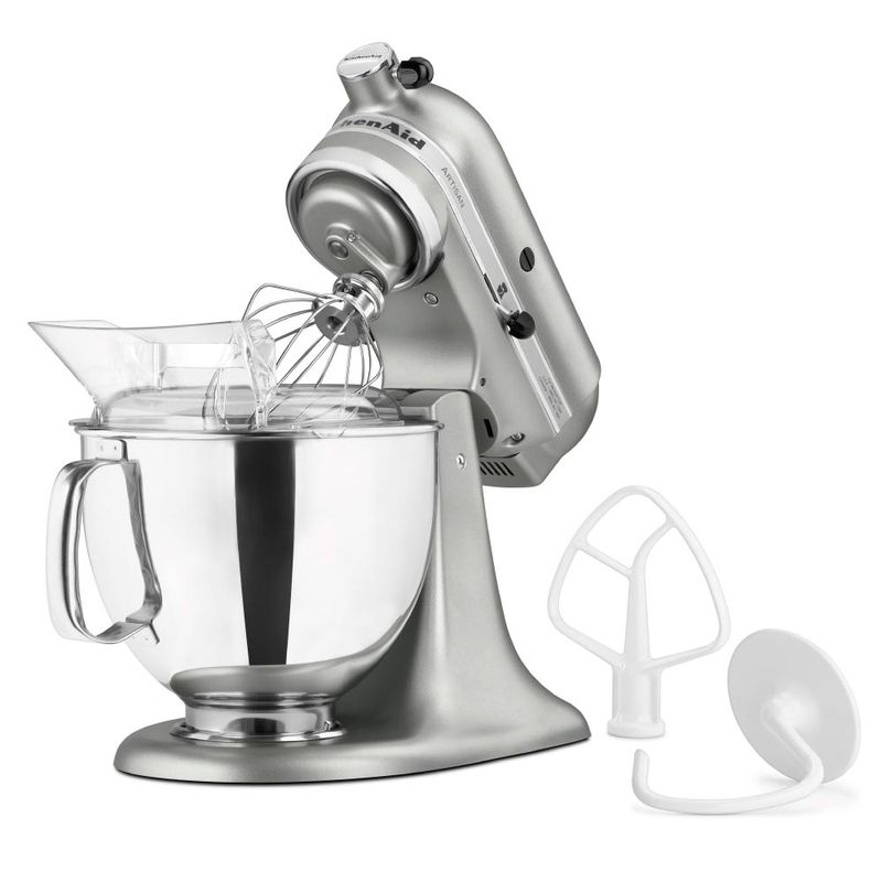 Batidora Artisan KitchenAid Contour Silver  con bowl y gancho