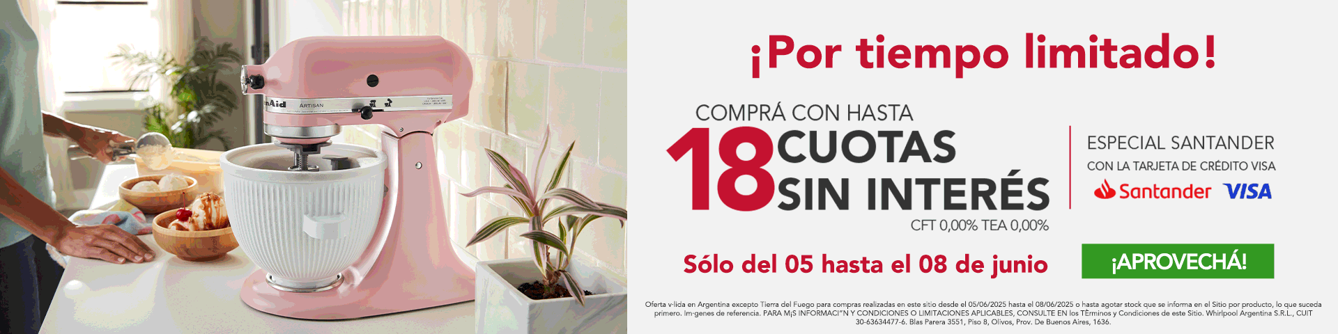 hasta 18 cuotas sin interés 