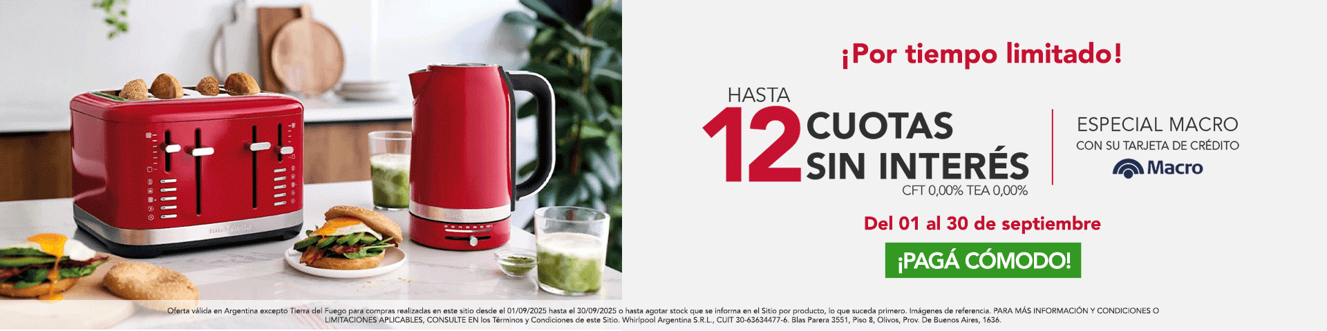 12 cuotas sin interés