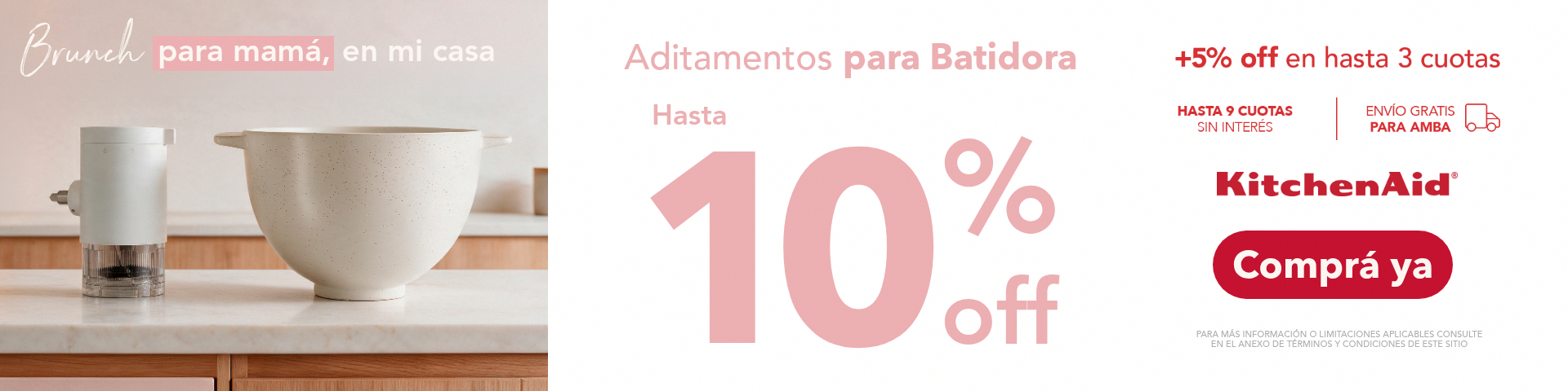 KitchenAid - Aditamentos para Batidora